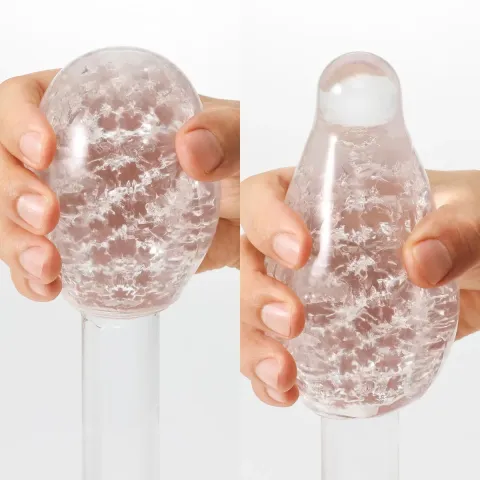 Мастурбатор Tenga Geo Coral Clear, новий матеріал, об’ємні зірки