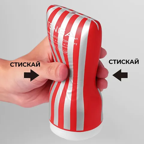 Мастурбатор Tenga Keith Haring Soft Case Cup (мягкая подушечка) сжимаемый