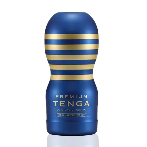 Мастурбатор Tenga Premium Original Vacuum Cup (глубокое горло) с вакуумной стимуляцией