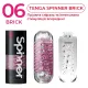 Мастурбатор Tenga Spinner 06 Brick с упругой стимулирующей спиралью внутри