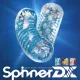 Мастурбатор Tenga Spinner DX 01 Drops с упругой стимулирующей спиралью внутри, нежное воздействие