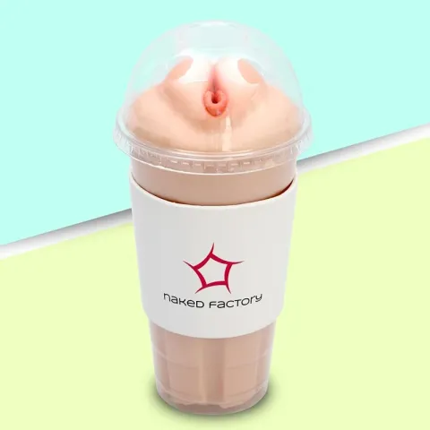 Мастурбатор-вагіна Naked Factory Cup Sleeve V–1, наскрізний
