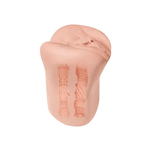 Мастурбатор-вагина + попка Alive Lola Super Realistic Masturbator L Flesh, два канала, реалистичный