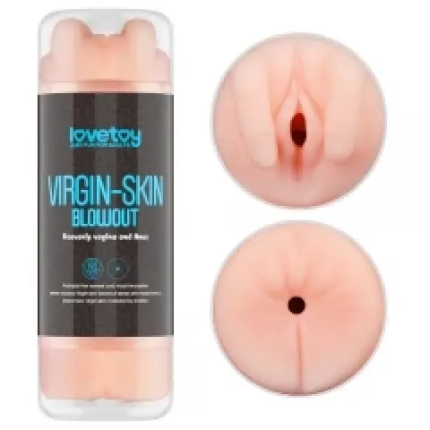 Мастурбатор — Virgin-Skin Blowout Stroker: вагина и анус