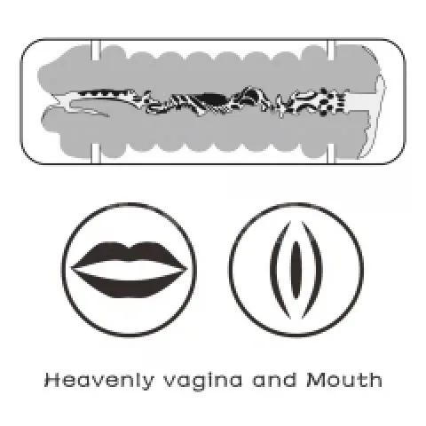 Мастурбатор — Virgin-Skin Blowout Stroker: вагина и рот