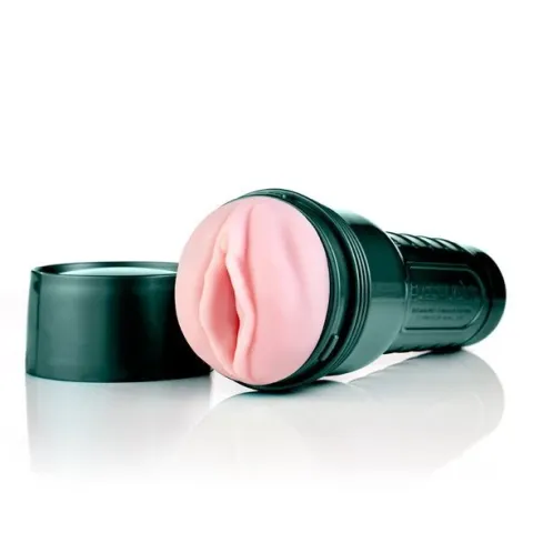 Мастурбатор с вибрацией Fleshlight Vibro Pink Lady Touch, три виброшарика, стимулирующий рельеф