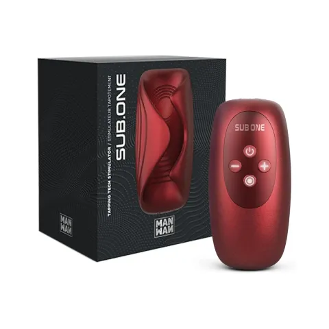 Вибрационный мастурбатор Manwan SUB. ONE Velvet Red