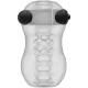 Мастурбатор с вибрирующим шариком Doc Johnson GoodHead – Vibrating Helping Head Pro – Frost