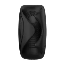 Мастурбатор с вибрацией Manwan SUB. ONE Infinite Black