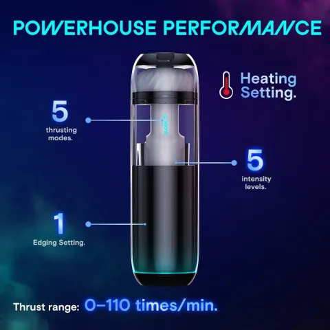 Смарт-мастурбатор Kaotik Labs The Cocoon, режим edging, пульсації, підігрів до 42 °C