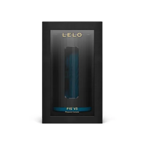 Смарт-мастурбатор LELO F1S V3 Teal, 2 мотори, 8 режимів, стимуляція звуковими хвилями