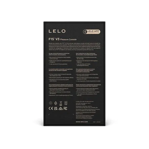 Смарт-мастурбатор LELO F1S V3 Teal, 2 мотори, 8 режимів, стимуляція звуковими хвилями