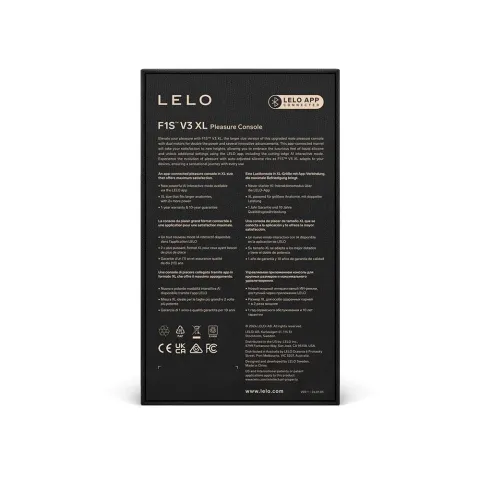 Смарт-мастурбатор LELO F1S V3 XL Red, увеличенный, 2 мотора, 8 режимов, стимуляция звуковыми волнами