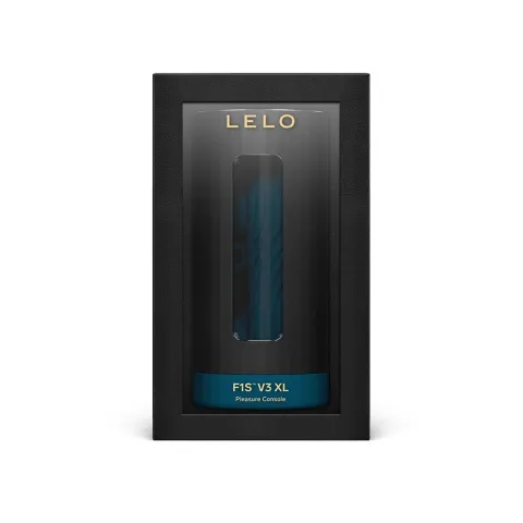 Смарт-мастурбатор LELO F1S V3 XL Teal, збільшений, 2 мотори, 8 режимів, стимуляція звуковими хвилями