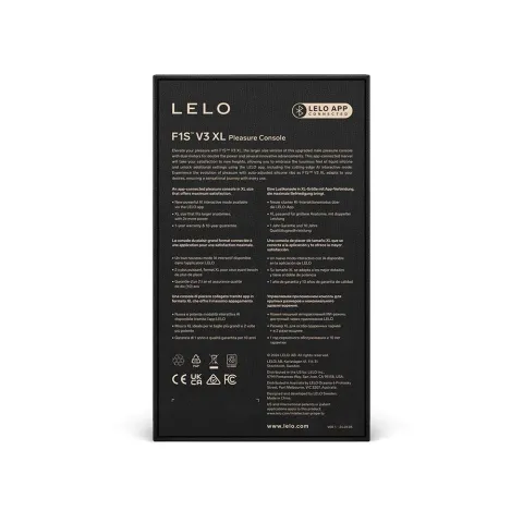 Смарт-мастурбатор LELO F1S V3 XL Teal, збільшений, 2 мотори, 8 режимів, стимуляція звуковими хвилями