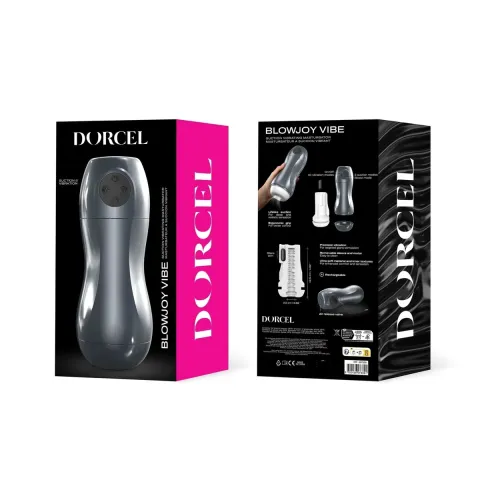 Вибрационный мастурбатор Dorcel BLOWJOY VIBE, эффект всасывания