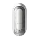 Вибромастурбатор Tenga Flip Zero Electronic Vibration White, регулируемая интенсивность, раскладной