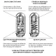 Вибромастурбатор Tenga Flip Zero Electronic Vibration White, регулируемая интенсивность, раскладной