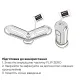 Вибромастурбатор Tenga Flip Zero Electronic Vibration White, регулируемая интенсивность, раскладной