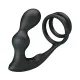 Анальна пробка з ерекційним кільцем - Mr Play Remote Control Vibrating Prostate Massager