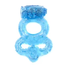 Ерекційне кільце з вібрацією BOSS SERIES Ring, синє