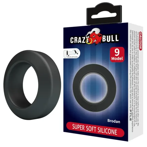 Эрекционное кольцо Baile BRODAN Crazy Bull