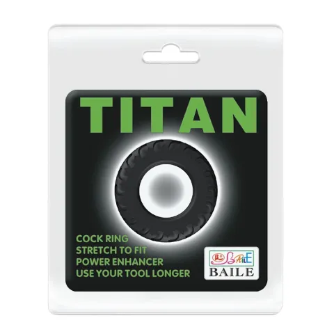 Эрекционное кольцо — Titan Cock Ring Green