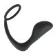 Ерекційне кільце з анальною пробкою - Black Velvets Ring & Plug