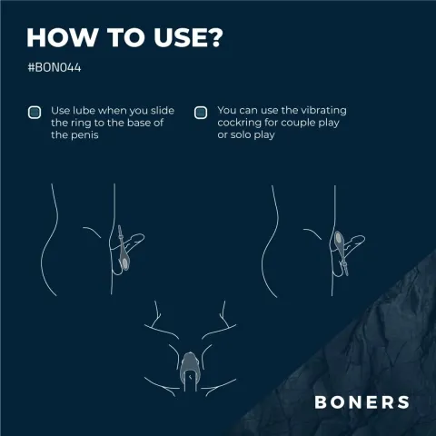 Эрекционное кольцо Boners Adjustable Cockring