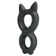 Эрекционное кольцо — Crazy Bull Super Soft Silicone Toran, черное