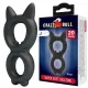 Эрекционное кольцо — Crazy Bull Super Soft Silicone Toran, черное