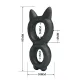 Эрекционное кольцо — Crazy Bull Super Soft Silicone Toran, черное