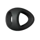Двойное эрекционное кольцо Love To Love FLUX RING — BLACK ONYX