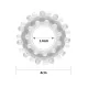 Ерекційне кільце - Power Plus Cockring 2 Clear