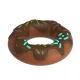 Ерекційне кільце - Pretty Love Choco Super Donut Silicone Cock Ring