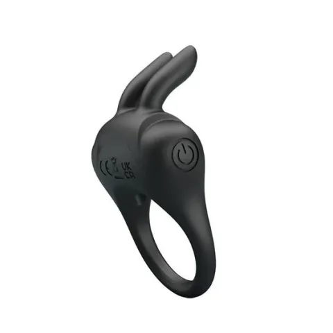 Эрекционное кольцо — Pretty Love Davion Penis Ring Black