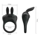 Эрекционное кольцо — Pretty Love Davion Penis Ring Black