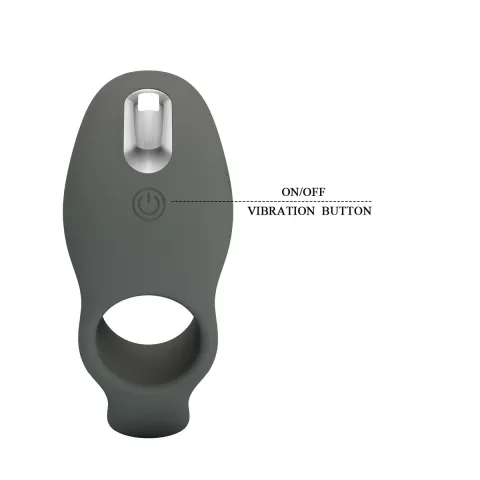Ерекційне кільце - Pretty Love Master Ring Cock Ring Black