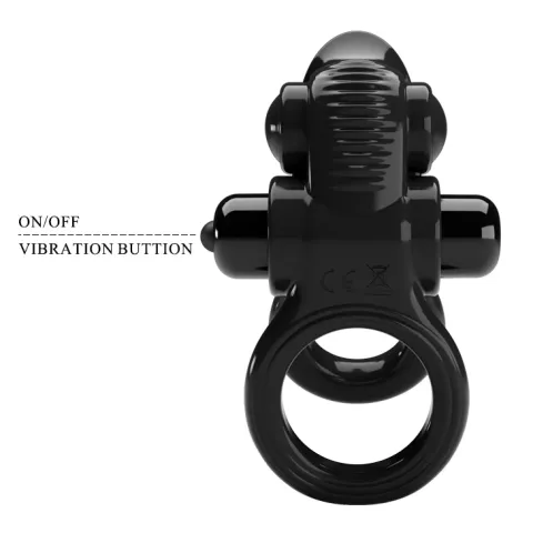 Ерекційне кільце - Pretty Love Passionate Ring Black