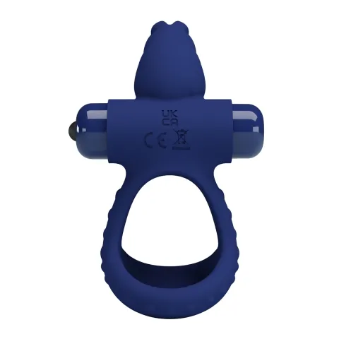 Ерекційне кільце - Pretty Love Powerful Vibro Cock Ring II Bunny Blue