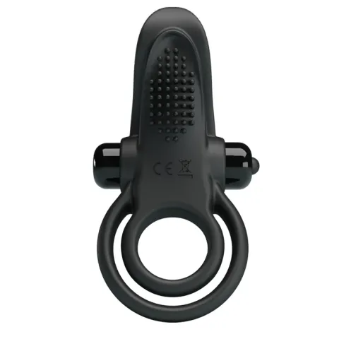 Эрекционное кольцо — Pretty Love Vibrant Penis Ring Black