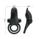 Эрекционное кольцо — Pretty Love Vibrant Penis Ring Black