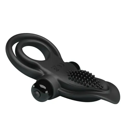 Эрекционное кольцо — Pretty Love Vibrant Penis Ring Black