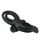 Эрекционное кольцо — Pretty Love Vibrant Penis Ring Black