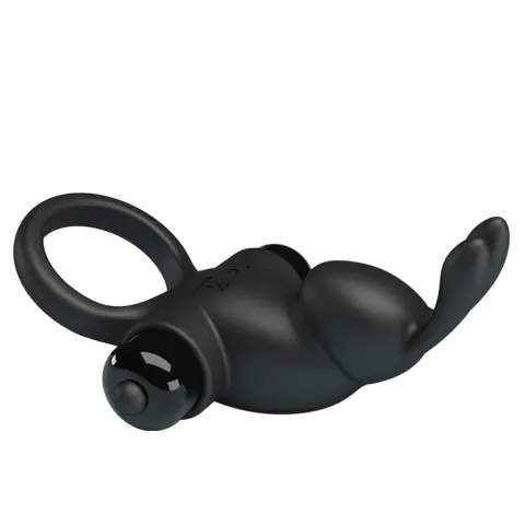 Эрекционное кольцо — Pretty Love Vibrant Penis Ring I Black