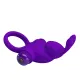 Эрекционное кольцо — Pretty Love Vibrant Penis Ring I Purple
