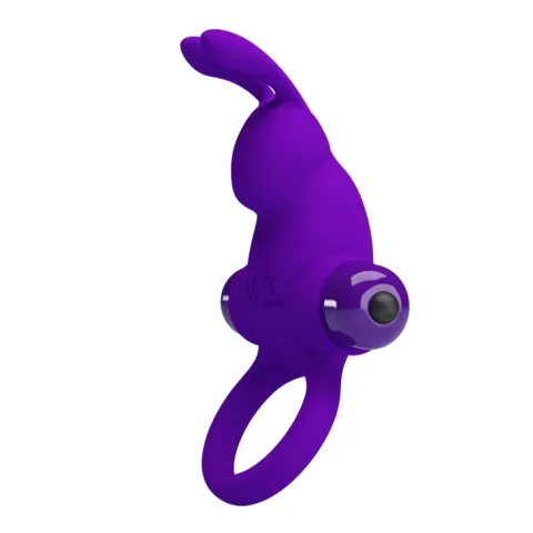 Эрекционное кольцо — Pretty Love Vibrant Penis Ring I Purple