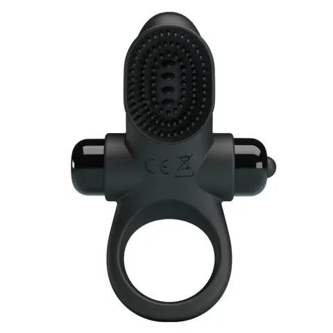 Эрекционное кольцо — Pretty Love Vibrant Penis Ring II Black