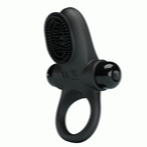 Эрекционное кольцо — Pretty Love Vibrant Penis Ring II Black
