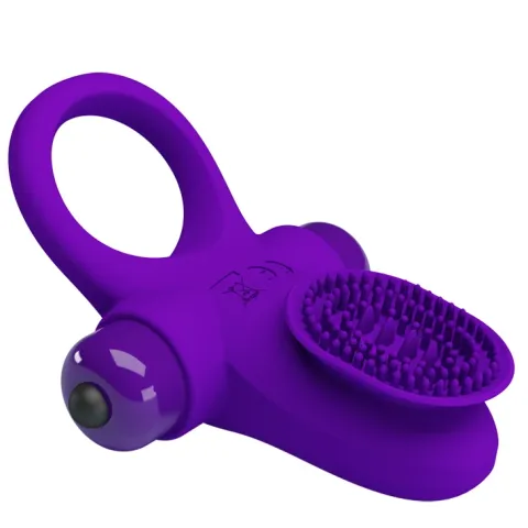 Эрекционное кольцо — Pretty Love Vibrant Penis Ring II Purple